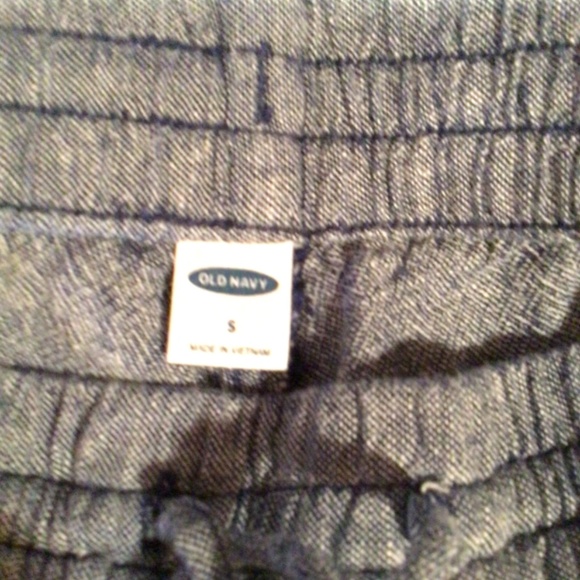 Old Navy linen joggers small - Picture 4 of 4